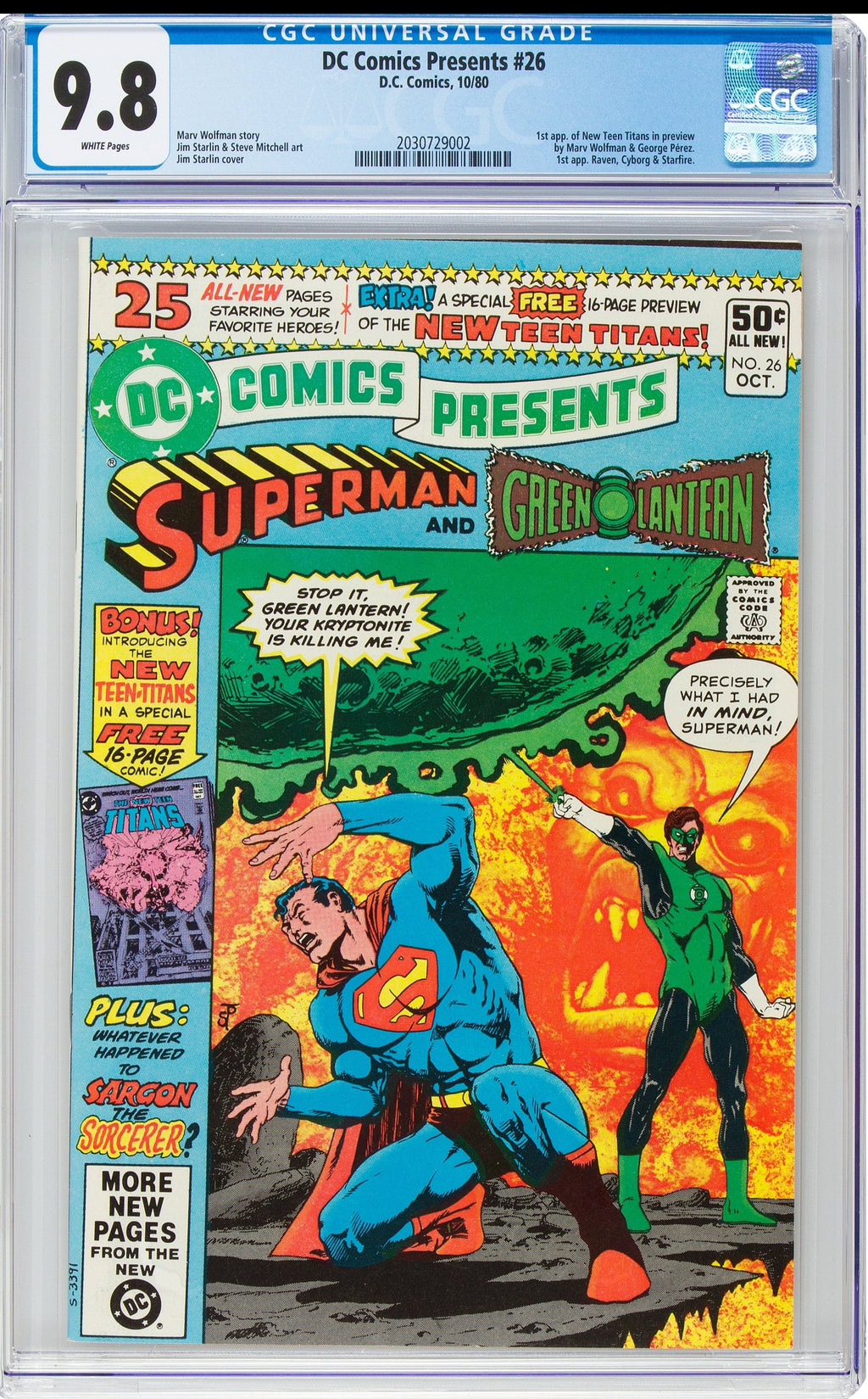 DC Presents 26 CGC 9.8