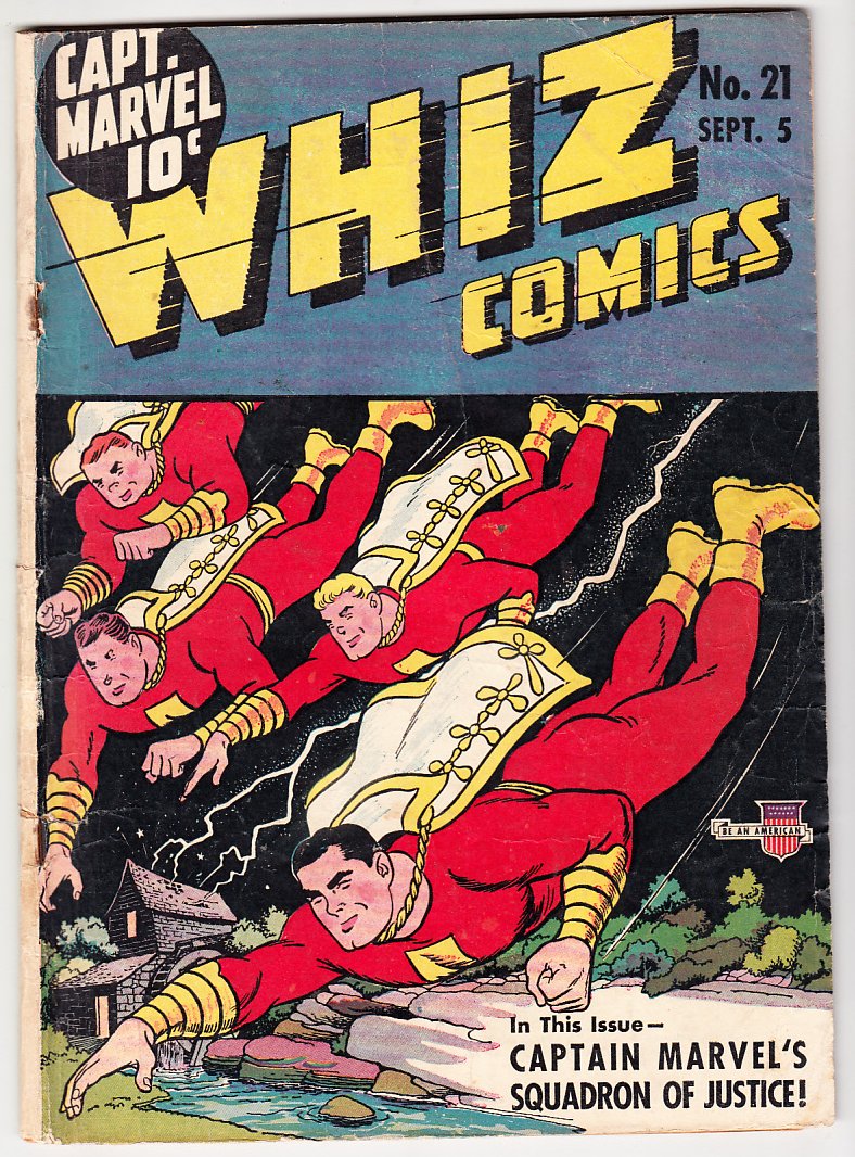 1941 Whiz Comics 21 GD/VG 3.0