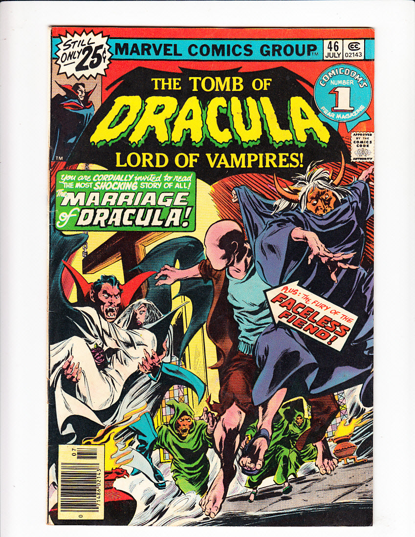 1976 The Tomb of Dracula 42, 44, 46, 47, 48, 50 VF 8.0 AVG LOT