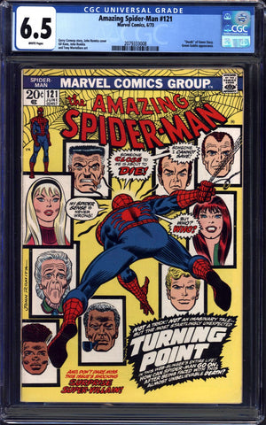 Amazing Spider-Man 121 CGC 6.5