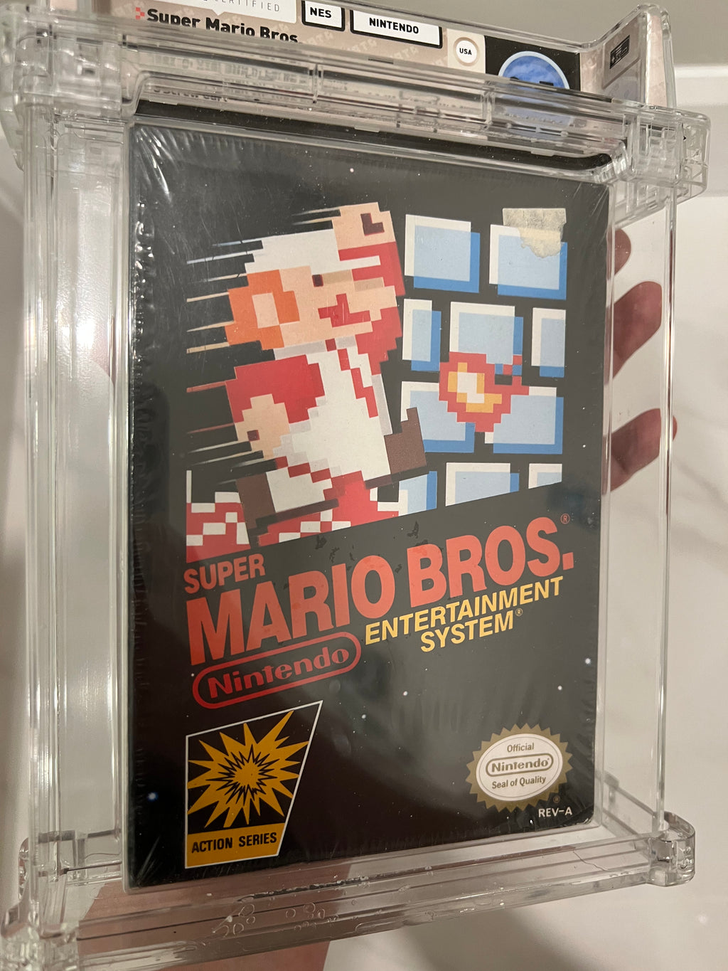 Super mario 2024 bros sealed nes
