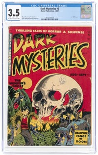 Dark Mysteries 2 CGC 3.5