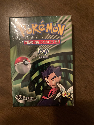 Pokemon Trading Card Game Koga Theme Deck SEALED