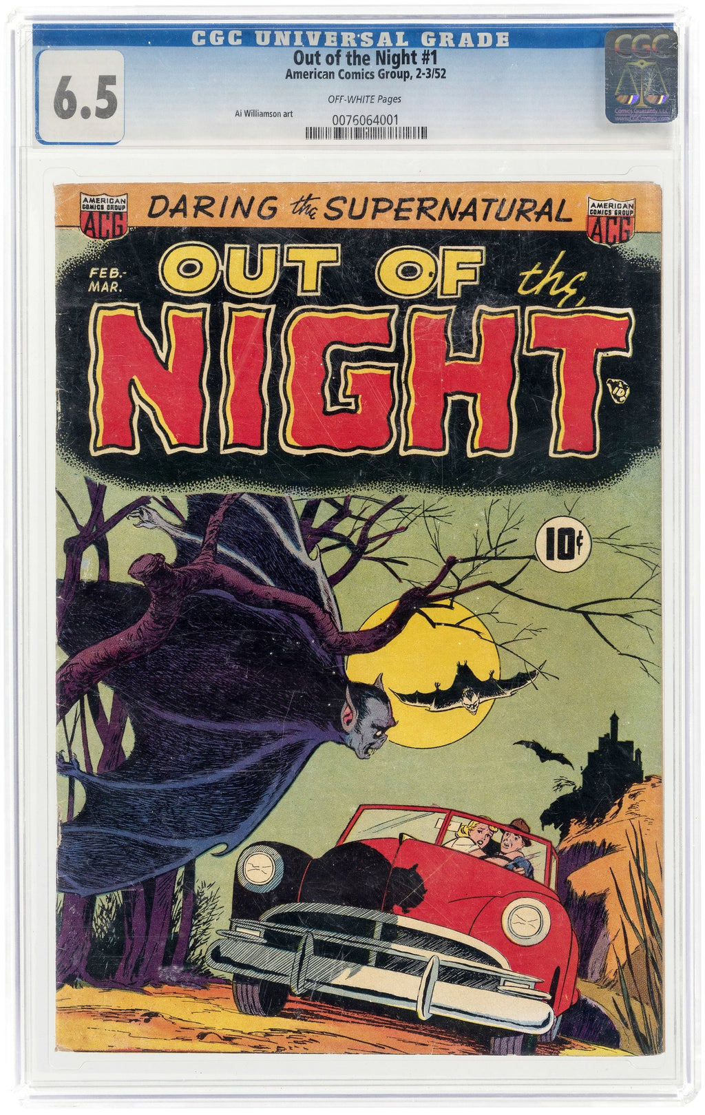 Out of the Night 1 CGC 6.5