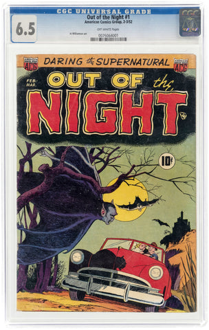 Out of the Night 1 CGC 6.5