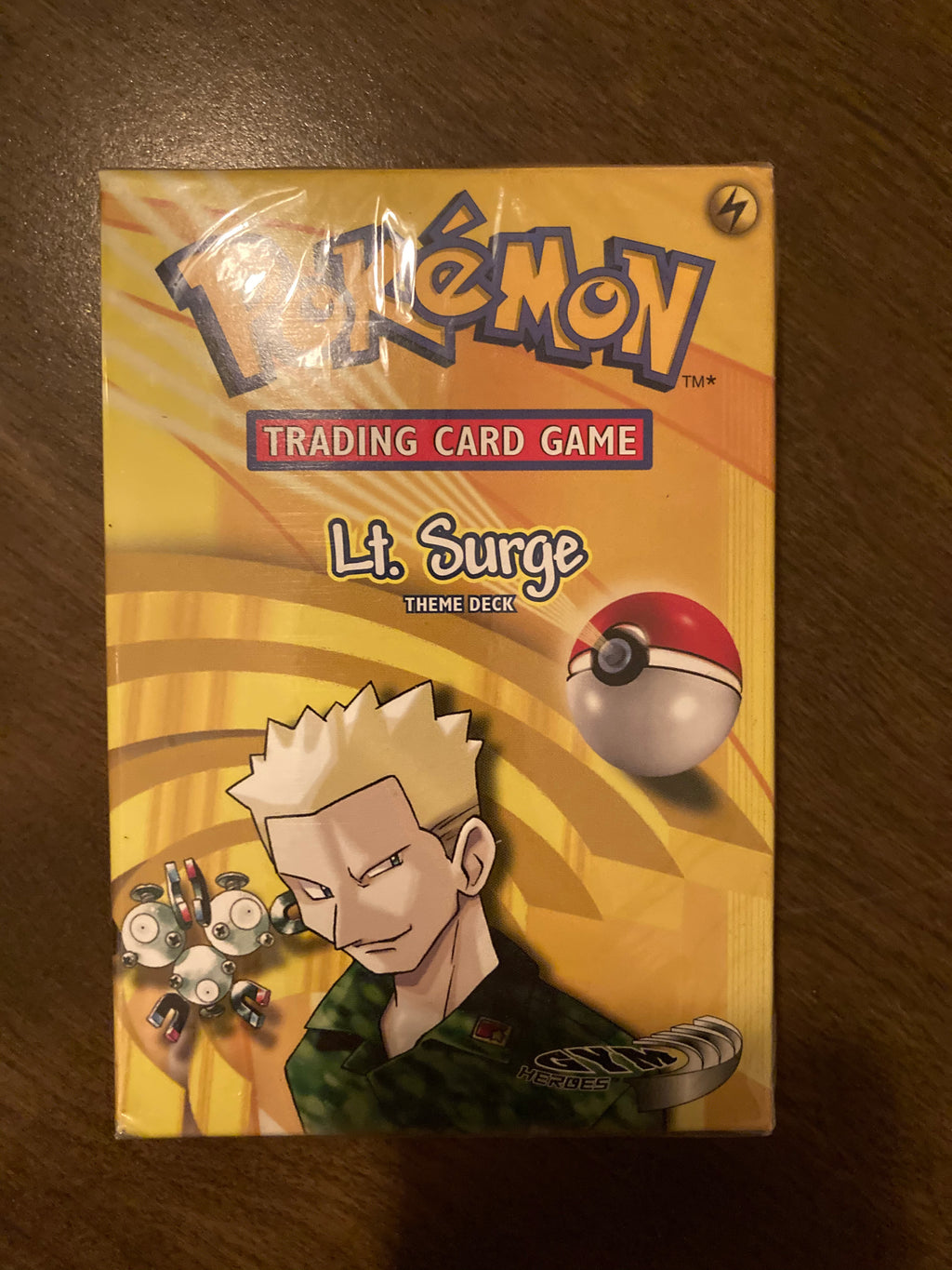 Pokemon Trading Card Game Lt. Surge Theme Deck SEALED