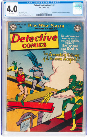 Detective Comics #181 CGC 4.0