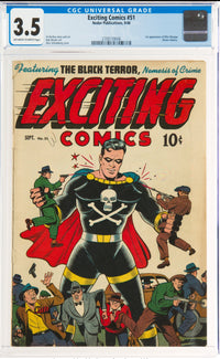 Exciting Comics 51 CGC 3.5