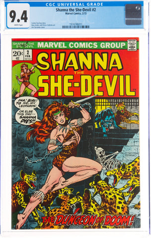 Shanna the She-Devil 2 CGC 9.4