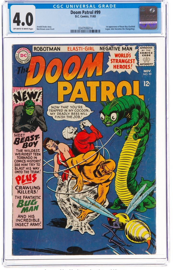 Doom Patrol 99 CGC 4.0