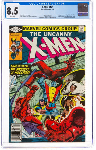 X-Men 129 CGC 8.5