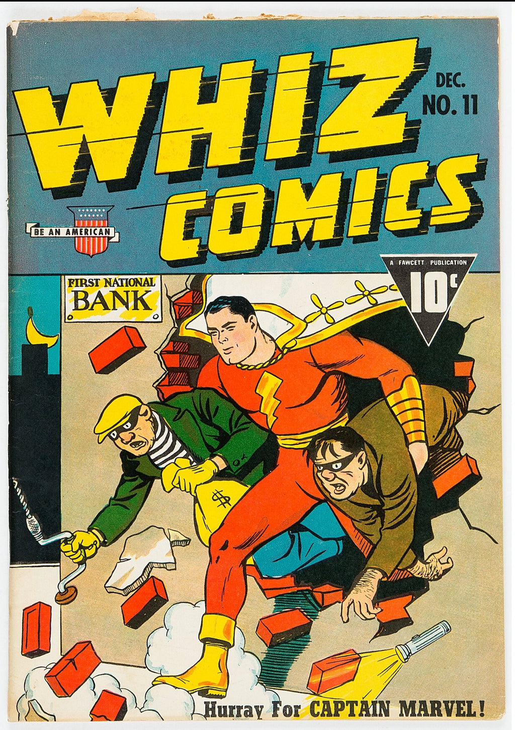 1940 Whiz Comics 11 MID GRADE