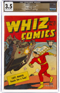 Whiz Comics 17 CGC 3.5 (The Promise Collection)