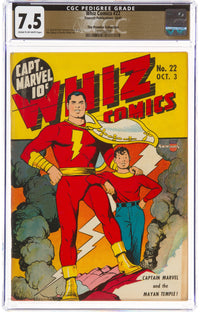 Whiz Comics 22 CGC 7.5 (The Promise Collection)