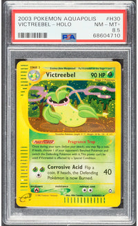 2003 Pokemon Victreebel Holo Aquapolis H30 PSA 8.5