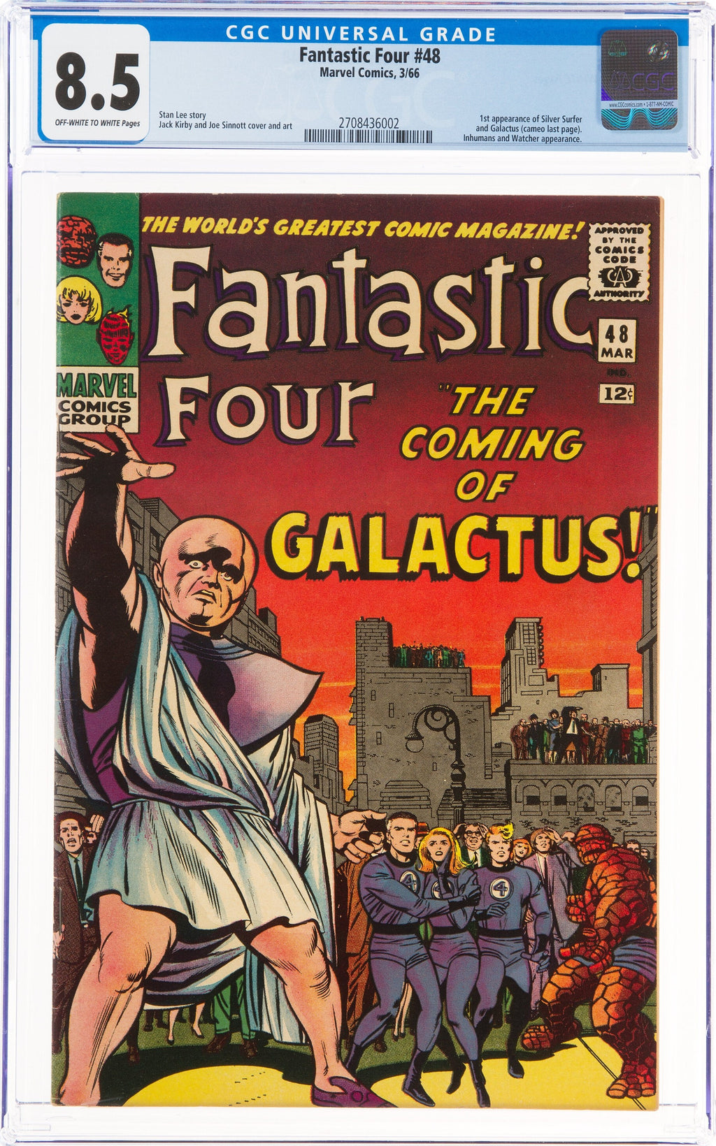 Fantastic Four 48 CGC 8.5