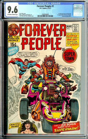 The Forever People #1 CGC 9.6