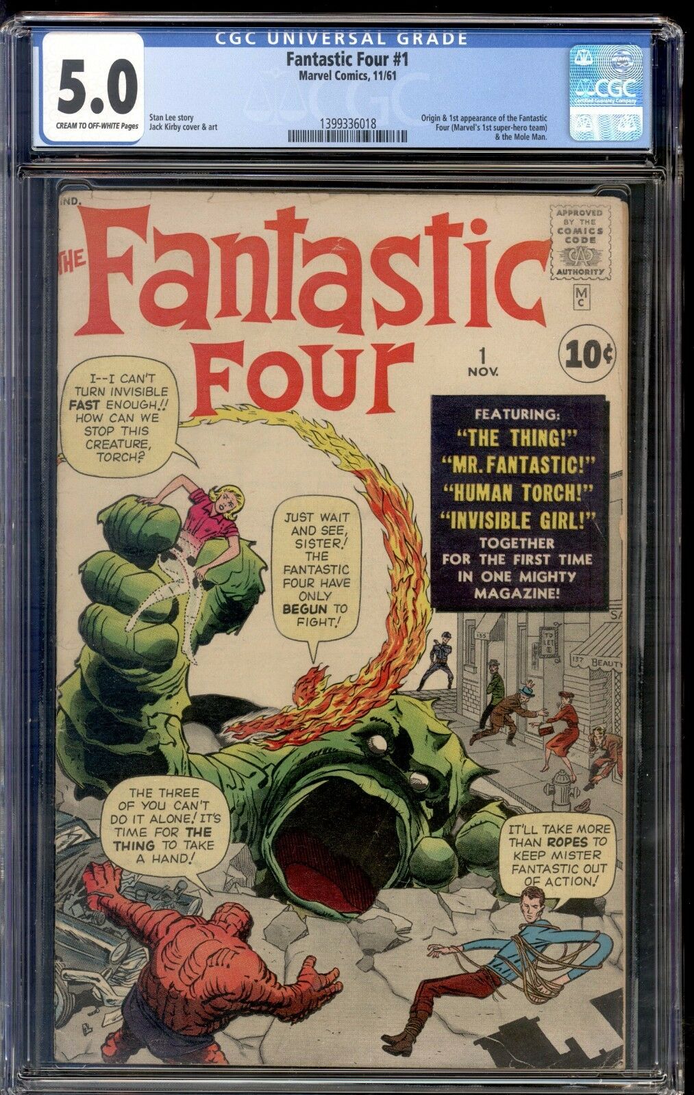 Fantastic Four 1 CGC 5.0