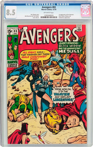 Avengers 83 CGC 8.5