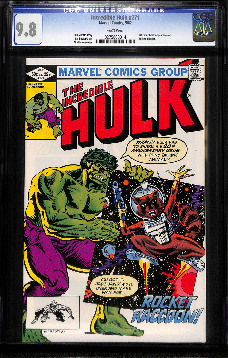 Incredible Hulk #271 CGC 9.8