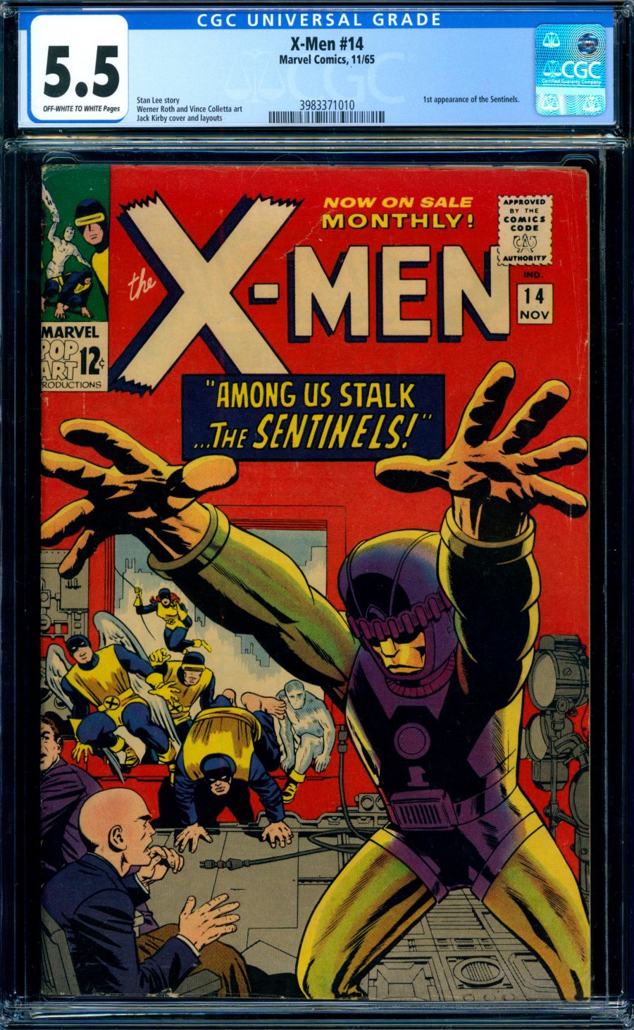 X-Men 14 CGC 5.5