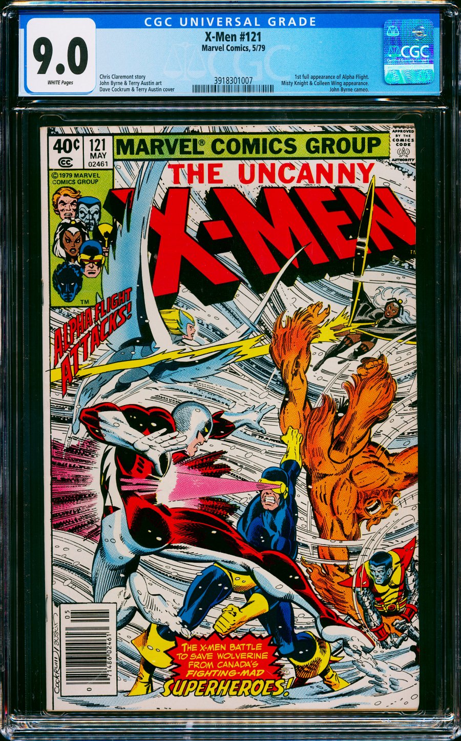 X-Men 121 CGC 9.0